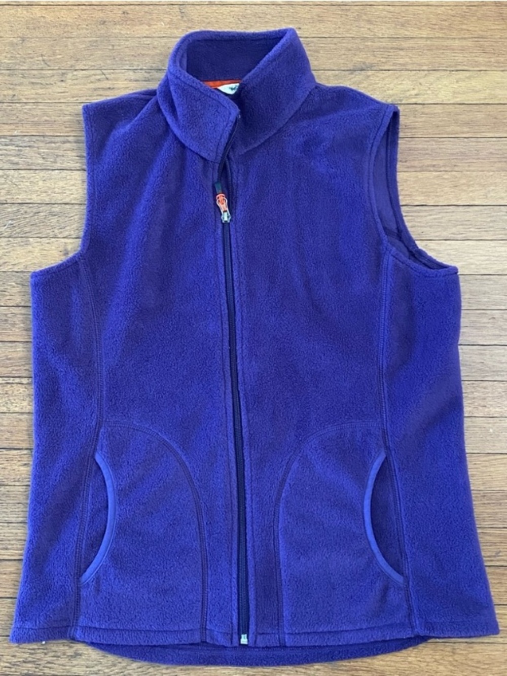 Woolrich Purple Fleece Vest
